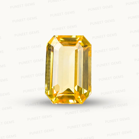 Natural Yellow Sapphire (Pukhraj) – Prosperity, Wisdom & Jupiter’s Blessing 5.18 CT