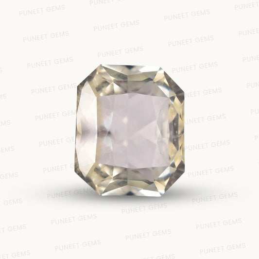 Natural White Sapphire Gemstone Online – Certified, Untreated & Ethically Sourced 5.20 CT