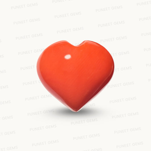 Natural Heart Coral – The Gem of Strength, Vitality & Protection 5.31 CT