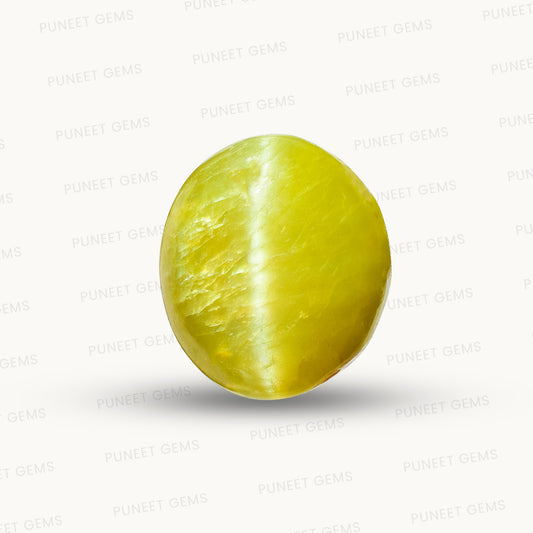 Natural Cat’s Eye Gemstone (Lehsunia) – Protection, Intuition & Ketu’s Power 5.48 CT