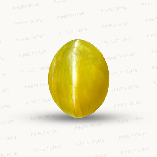 Natural Cat’s Eye Gemstone (Lehsunia) – Protection, Intuition & Ketu’s Power 5.49 CT
