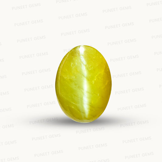 Natural Cat’s Eye Gemstone (Lehsunia) – Protection, Intuition & Ketu’s Power 5.52 CT