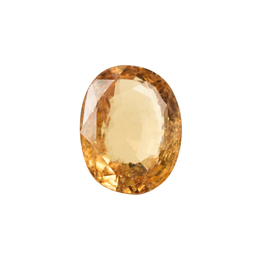 Yellow Gomed (Hessonite Garnet) – Natural Gemstone for Strength, Protection & Stability 5.52 CT