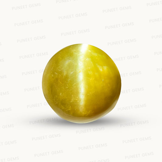 Natural Cat’s Eye Gemstone (Lehsunia) – Protection, Intuition & Ketu’s Power 5.57 CT