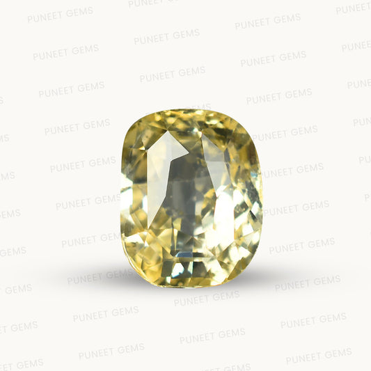 Natural Yellow Sapphire (Pukhraj) – Prosperity, Wisdom & Jupiter’s Blessing 5.59 CT