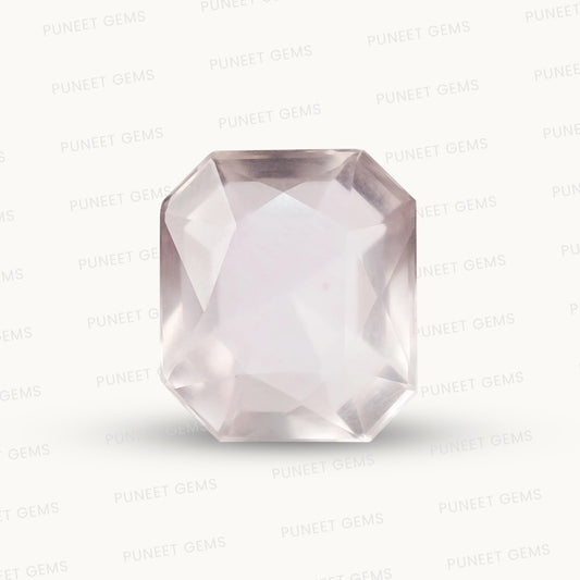 Natural Rose Quartz Gemstone 5.72 CT