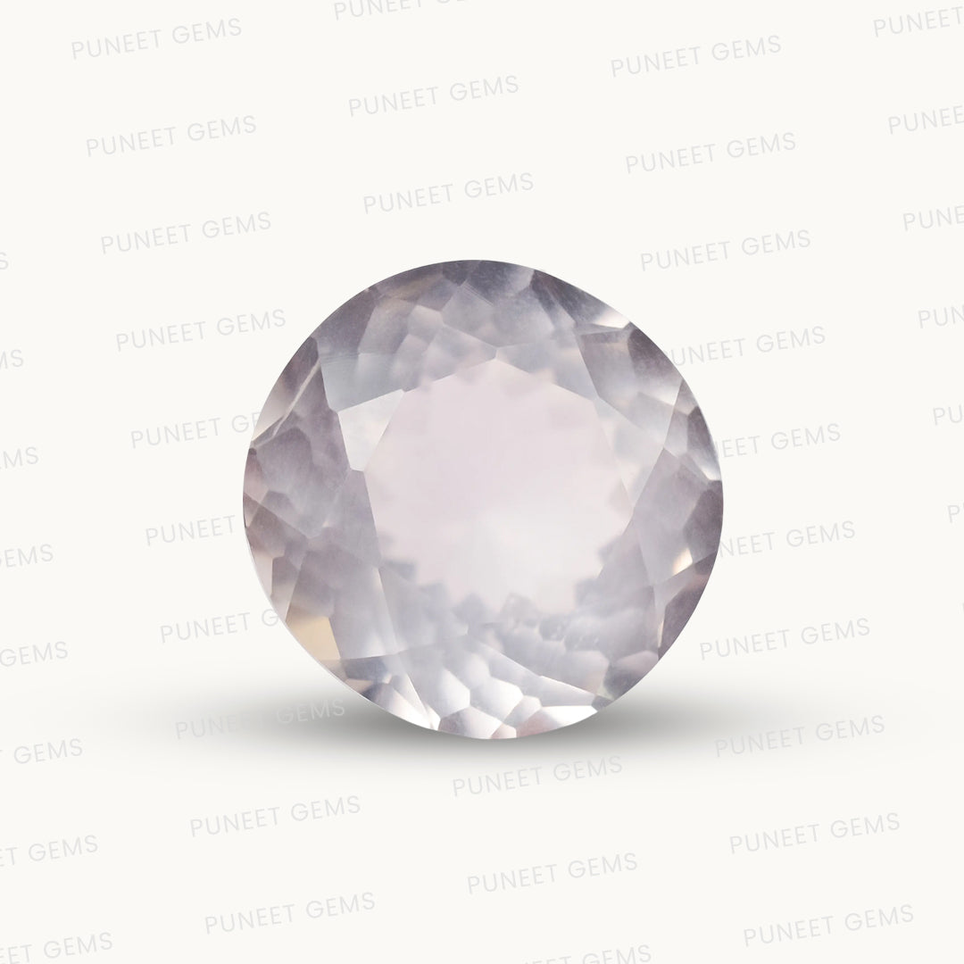 Natural Rose Quartz Gemstone 5.73 CT