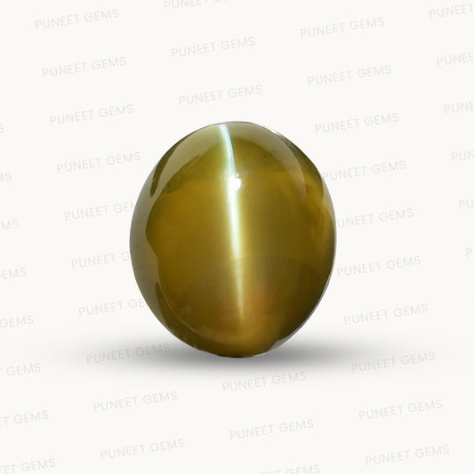 Natural Cat’s Eye Gemstone (Lehsunia) – Protection, Intuition & Ketu’s Power 5.78 CT