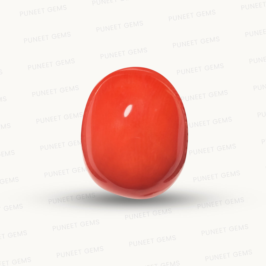 Natural Coral Gemstone – The Gem of Strength, Vitality & Protection 5.79 CT