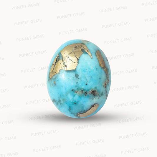 Firoza (Turquoise) Gemstone – The Stone of Protection & Positivity 5.81 CT