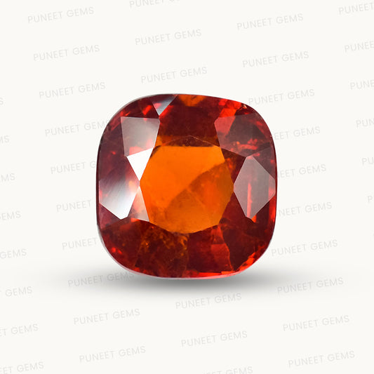 Siloni Gomed Gemstone – Natural Hessonite for Rahu Protection & Success 5.84 CT
