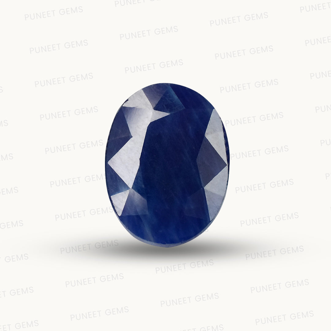Indian Blue Sapphire Gemstones – Power, Protection & Planetary Precision 5.84 CT