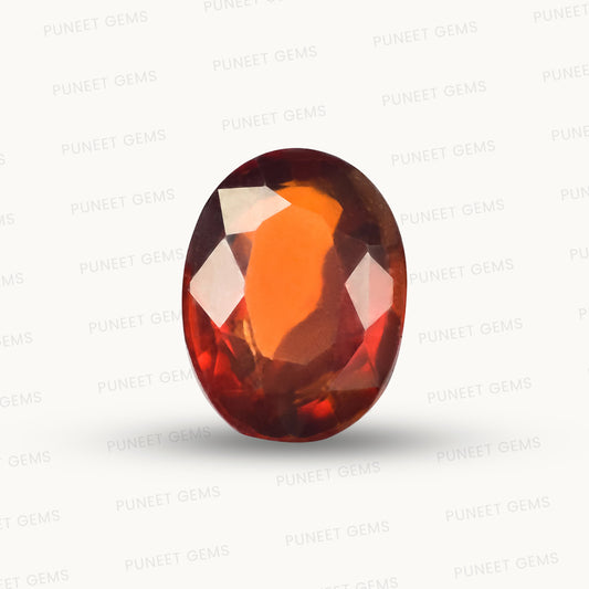 Siloni Gomed Gemstone – Natural Hessonite for Rahu Protection & Success 5.96 CT