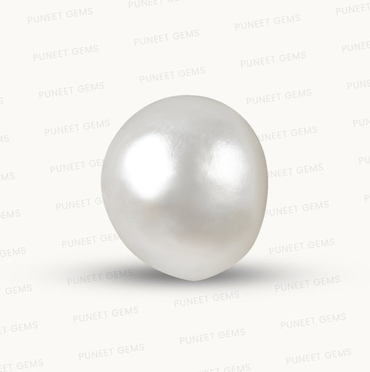 Japanese Keshi Moti – Rare Natural Pearl of Purity, Prosperity & Elegance 5.97 CT