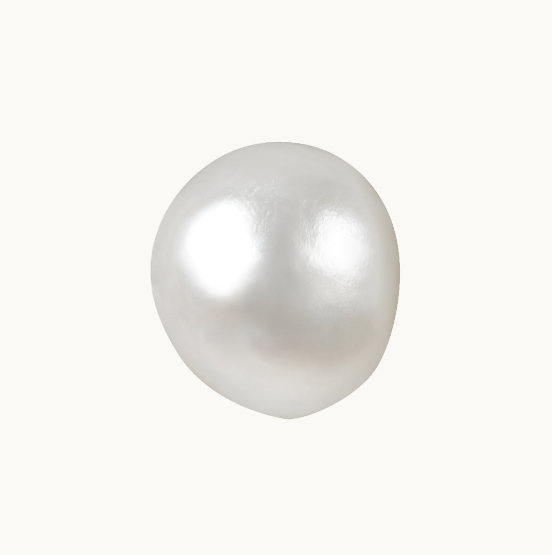 Japanese Keshi Moti – Rare Natural Pearl of Purity, Prosperity & Elegance 5.97 CT