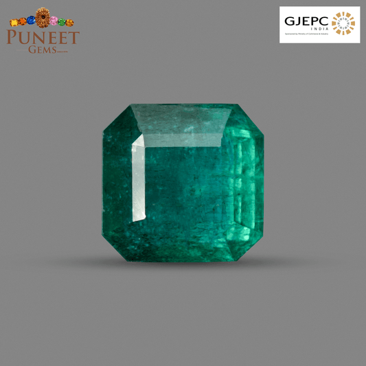 Natural Emerald (Panna) 12.07 Ct – Certified Premium Gemstone