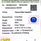 Natural Blue Sapphire (Neelam) 2.38 Ct – Certified