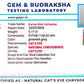 Natural Cat’s Eye Gemstone (Lehsunia) – Protection, Intuition & Ketu’s Power 5.17 CT