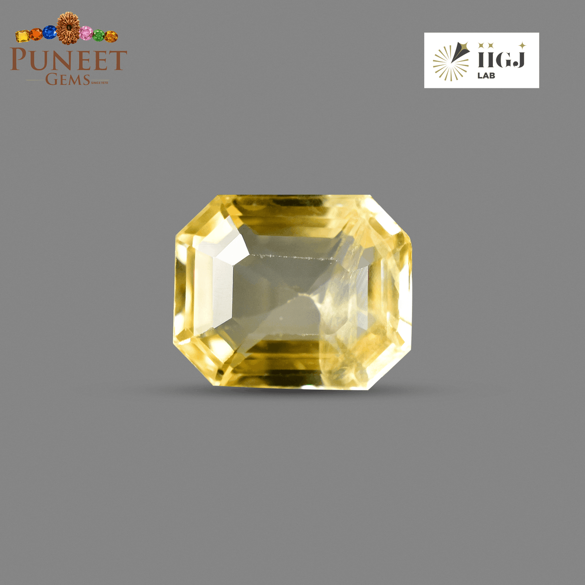Natural Yellow Sapphire (Pukhraj) 2.04 Ct – Certified Premium Gemstone
