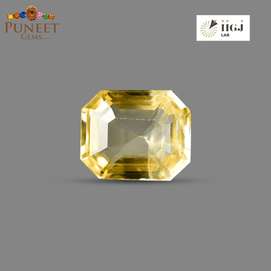 Natural Yellow Sapphire (Pukhraj) 2.04 Ct – Certified Premium Gemstone