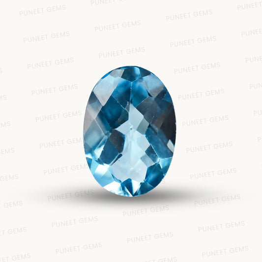 Blue Topaz – The Gemstone of Calm, Clarity & Communication 6.20 CT