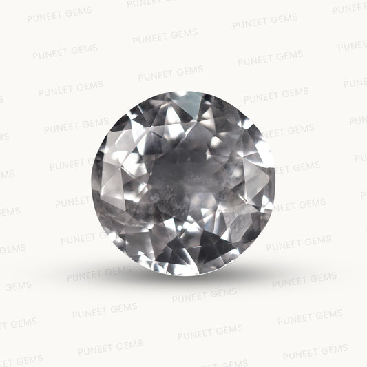Natural White Sapphire Gemstone Online – Certified, Untreated & Ethically Sourced 6.20 CT
