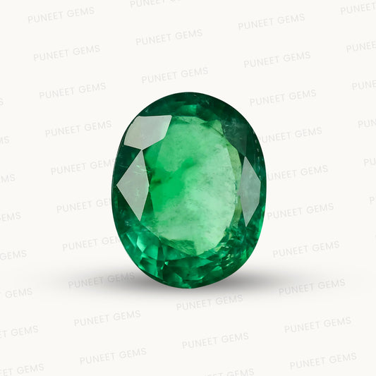 Natural Emerald (Panna) – Wisdom, Prosperity & Planet Mercury’s Blessing 6.22 CT