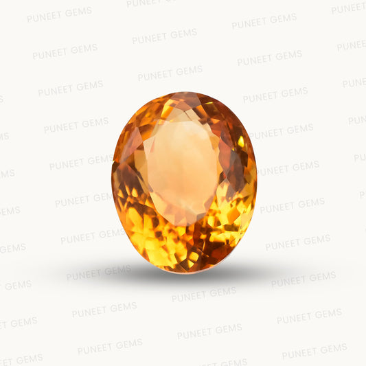 Golden Topaz – The Gemstone of Wealth, Wisdom & Divine Energy 6.27 CT