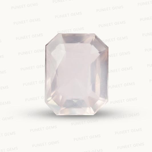 Natural Rose Quartz Gemstone 6.34 CT