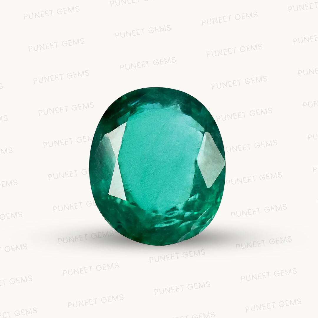 Natural Emerald (Panna) – Wisdom, Prosperity & Planet Mercury’s Blessing 6.36 CT