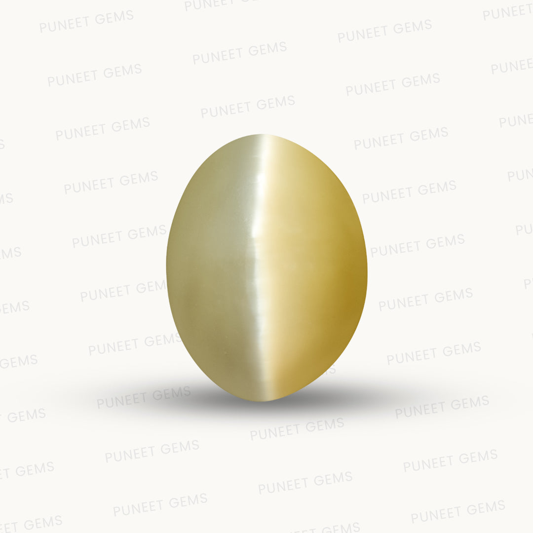 Indian Cat’s Eye Gemstone (Lehsunia) – Protection, Intuition & Ketu’s Power 6.43 CT