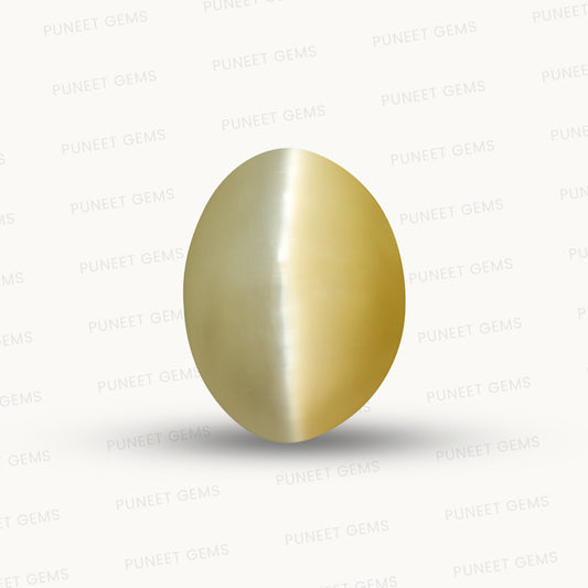 Indian Cat’s Eye Gemstone (Lehsunia) – Protection, Intuition & Ketu’s Power 6.43 CT