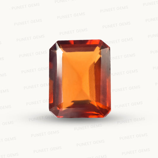 Siloni Gomed Gemstone – Natural Hessonite for Rahu Protection & Success 6.48 CT