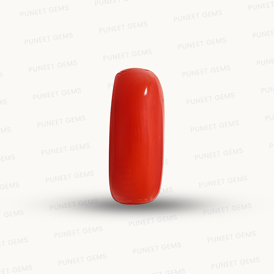 Natural Coral Gemstone – The Gem of Strength, Vitality & Protection 6.49 CT