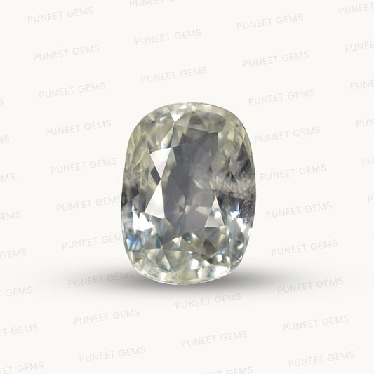 Natural White Sapphire Gemstone Online – Certified, Untreated & Ethically Sourced 6.50 CT