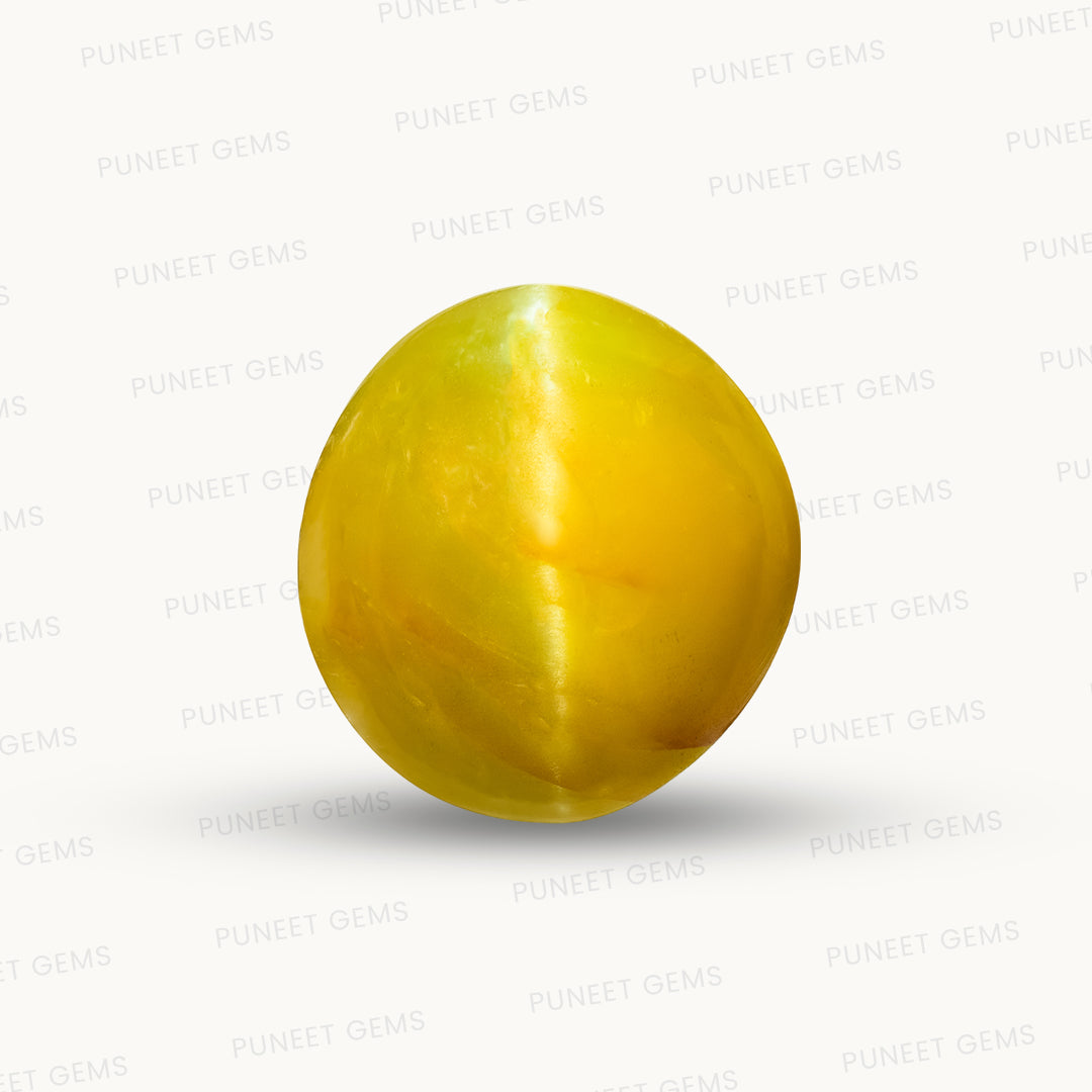 Natural Cat’s Eye Gemstone (Lehsunia) – Protection, Intuition & Ketu’s Power 6.54 CT