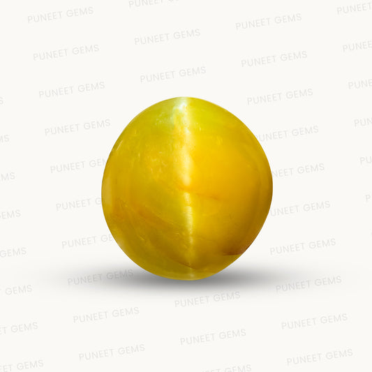 Natural Cat’s Eye Gemstone (Lehsunia) – Protection, Intuition & Ketu’s Power 6.54 CT