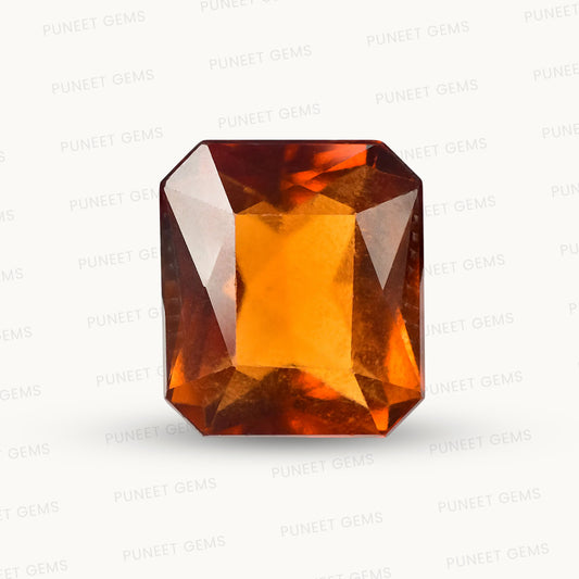 Siloni Gomed Gemstone – Natural Hessonite for Rahu Protection & Success 6.62 CT