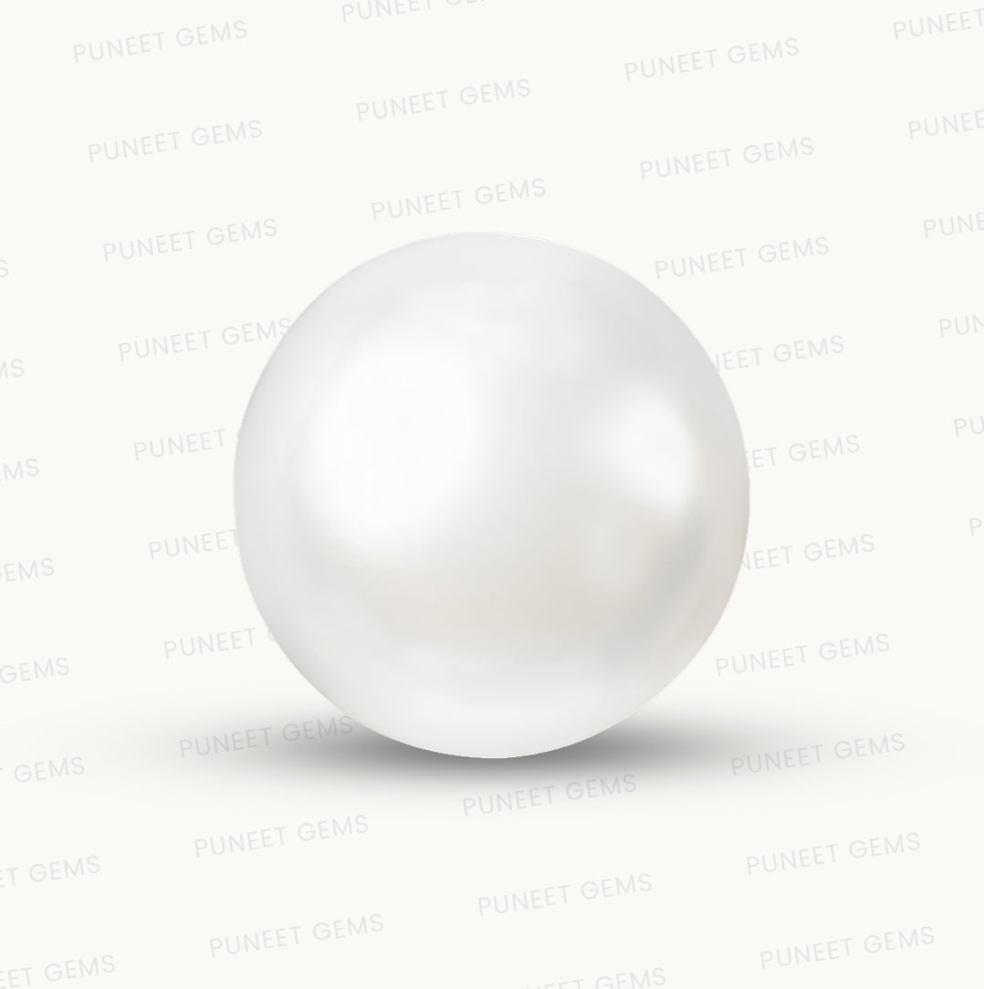 Japanese Keshi Moti – Rare Natural Pearl of Purity, Prosperity & Elegance 6.78 CT