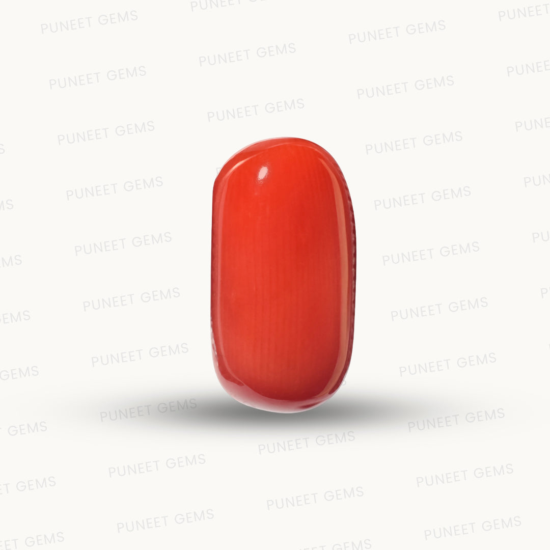 Natural Coral Gemstone – The Gem of Strength, Vitality & Protection 6.81 CT