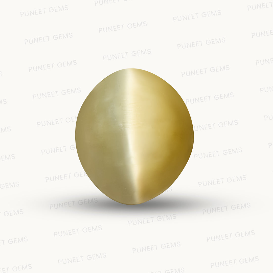 Indian Cat’s Eye Gemstone (Lehsunia) – Protection, Intuition & Ketu’s Power 6.83 CT