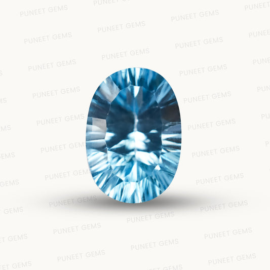 Blue Topaz – The Gemstone of Calm, Clarity & Communication 6.90 CT