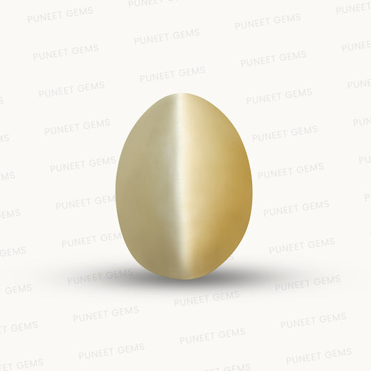 Indian Cat’s Eye Gemstone (Lehsunia) – Protection, Intuition & Ketu’s Power 6.92 CT
