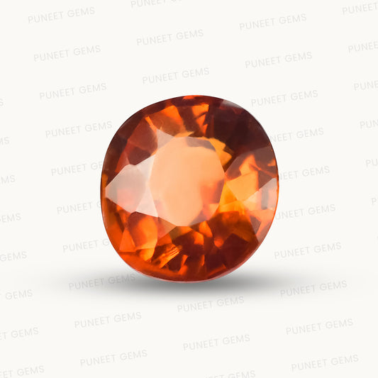 Siloni Gomed Gemstone – Natural Hessonite for Rahu Protection & Success 6.96 CT