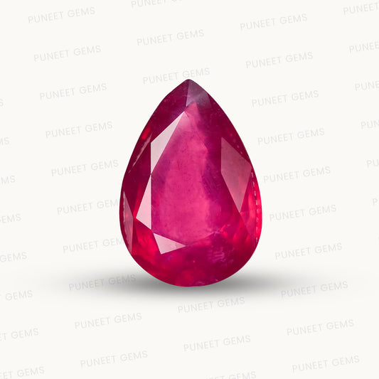 Natural Heated Ruby Gemstone – The King of Gems 6.96 CT