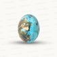 Firoza (Turquoise) Gemstone – The Stone of Protection & Positivity 6.98 CT