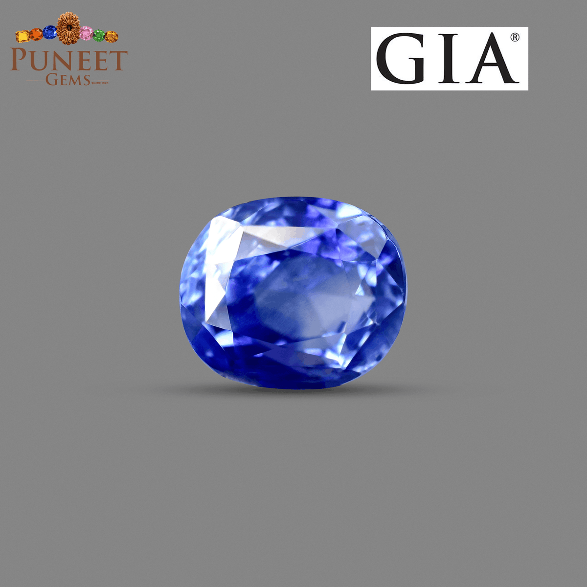 Natural Blue Sapphire (Neelam) 6.38 Ct – Certified Premium Gemstone