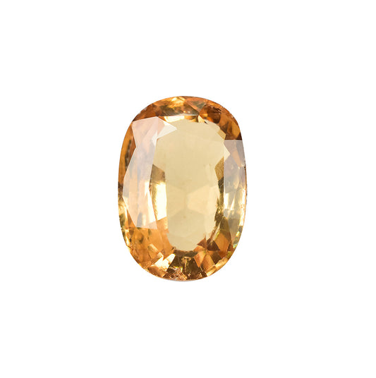 Yellow Gomed (Hessonite Garnet) – Natural Gemstone for Strength, Protection & Stability 7.00 CT