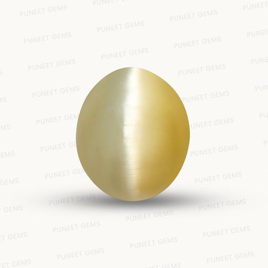 Indian Cat’s Eye Gemstone (Lehsunia) – Protection, Intuition & Ketu’s Power 7.02 CT