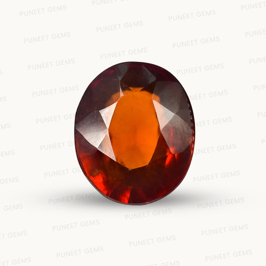 Siloni Gomed Gemstone – Natural Hessonite for Rahu Protection & Success 7.05 CT